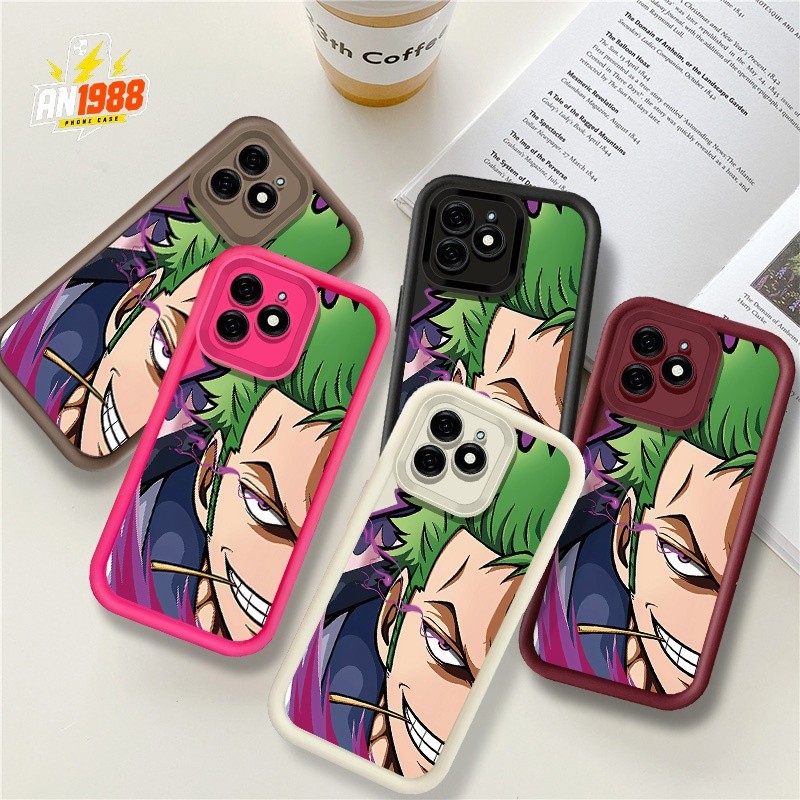 Cool Green Hair Swordsman Anime Hero Vỏ Điện Thoại Cho Realme 13 7i 11 9i 5s Realme 12 5 Pro 12x 5 6