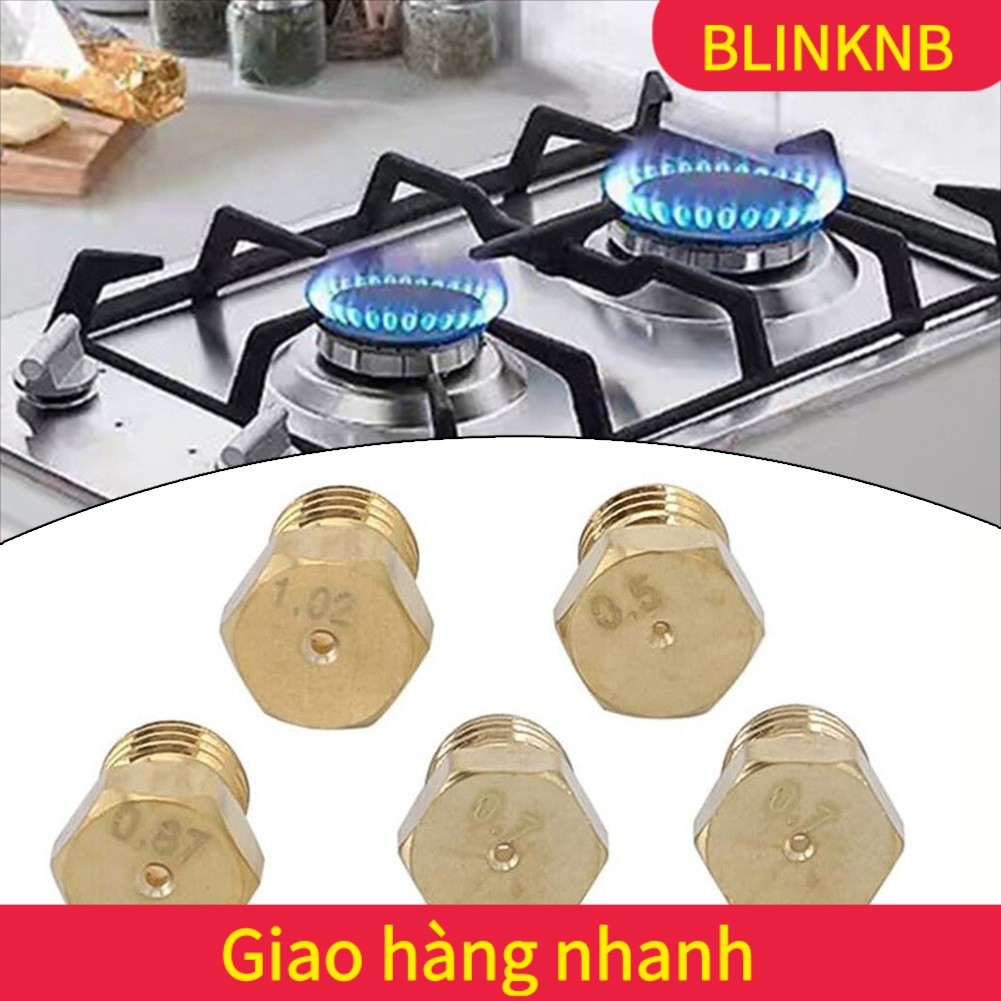 [BLINKNB] 5 Chiếc LPG Gas Jet Set Burner Gas Hob LPG Bộ Chuyển Đổi Vòi Phun Propane