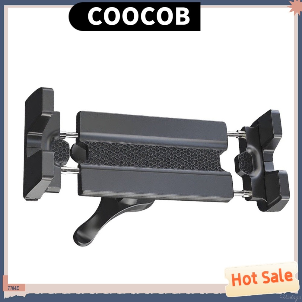 {August in New} Giá đỡ điện thoại thông hơi ô tô: 360° Kẹp xoay cho máy tính bảng & thiết bị 7-12,9