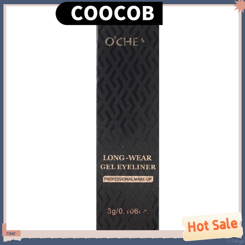 {August in New} Bút kẻ mắt Gel lâu trôi không thấm nước 8 màu Chống nhòe Dễ dàng áp dụng Bút kẻ mắt
