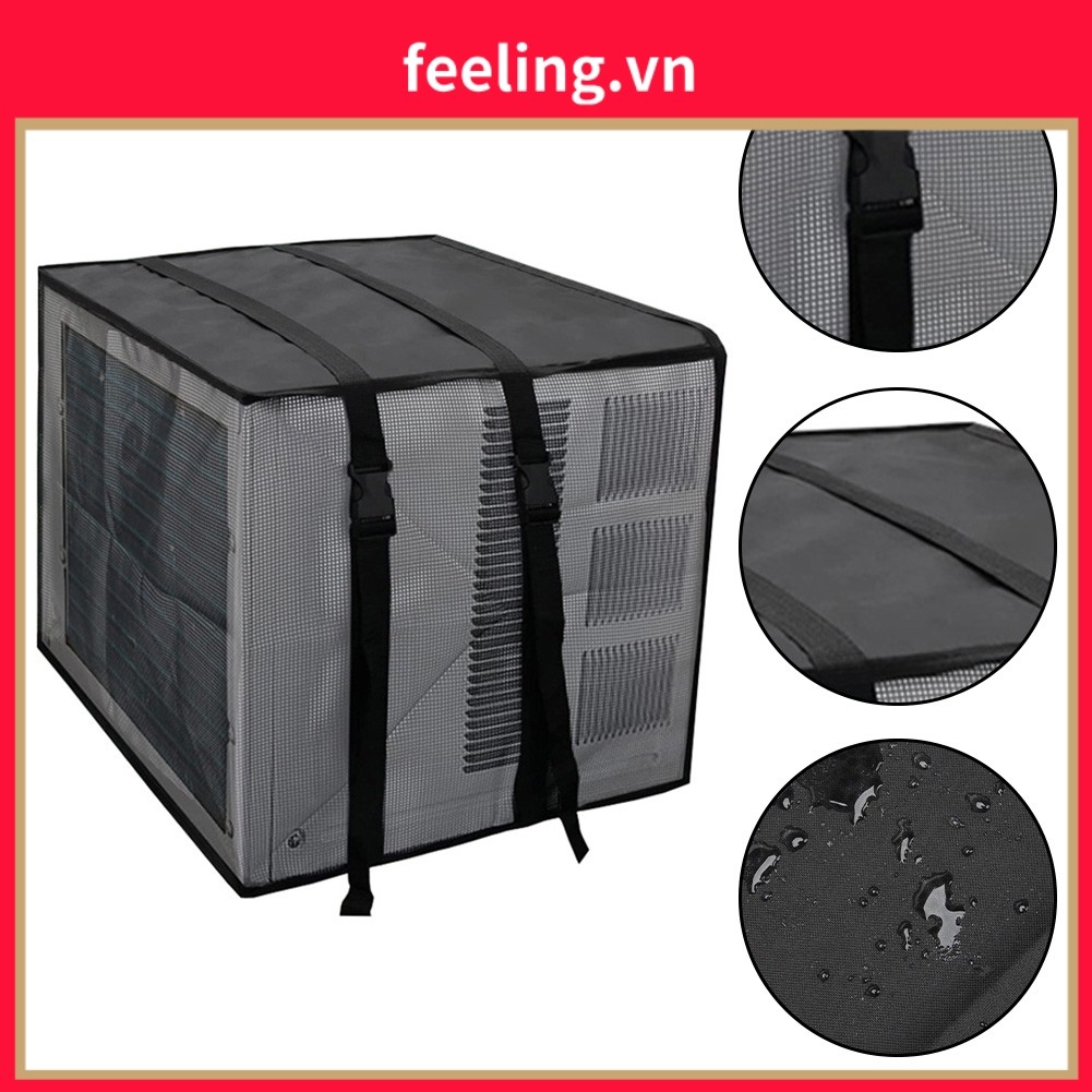 [FEELING] Lưới AC Cover Ngoài Trời AC Cover Window AC Cover Màu Đen Cho Proof AC Cover