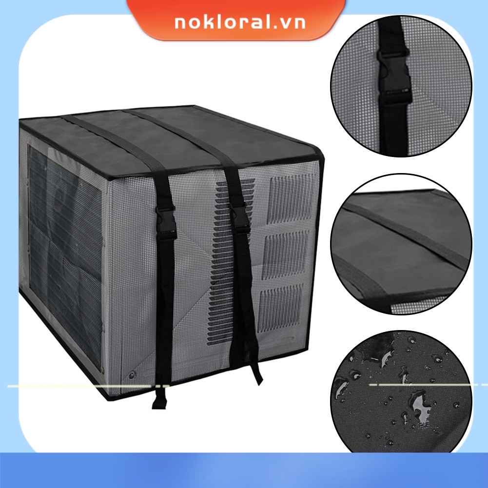 [NKRA] Lưới AC Cover Ngoài Trời AC Cover Window AC Cover Màu Đen Cho Proof AC Cover