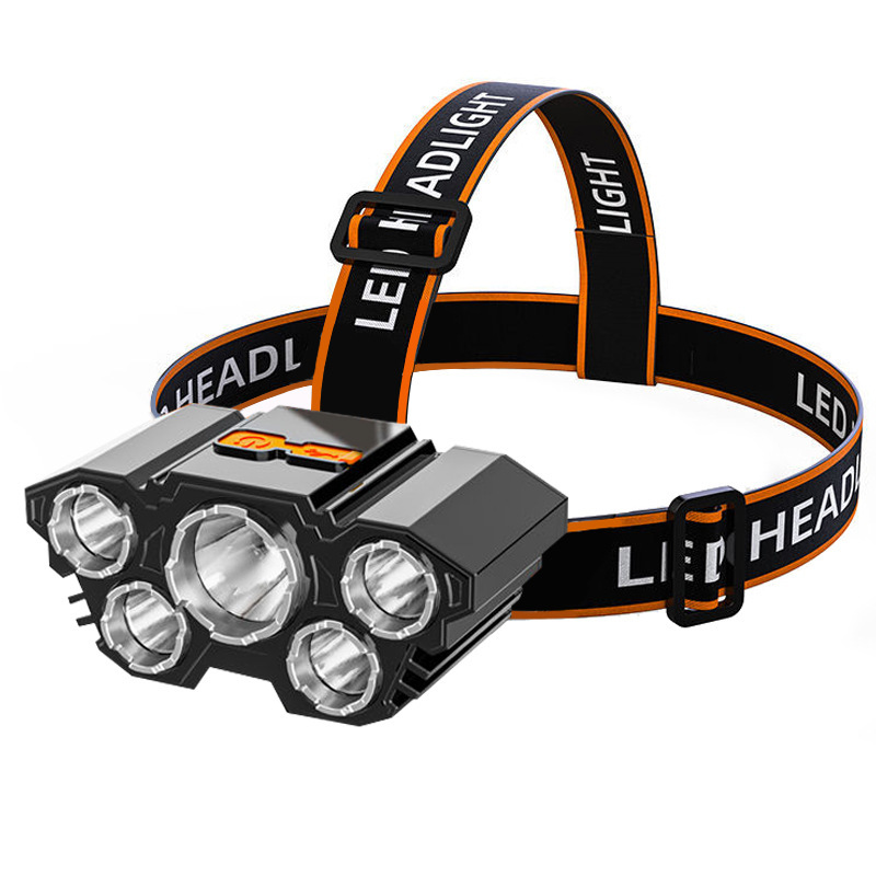 Đèn led Đội Đầu Siêu Sáng Và Mạnh Mẽ Chống Thấm Nước Có Thể Sạc Lại Cho Hoạt Động Ngoài Trời