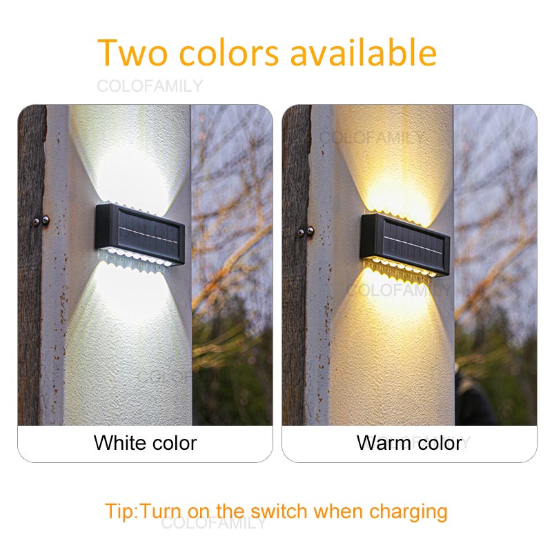 Bộ 2 / 4 / 6 / 8 / 10 Đèn Led Năng Lượng Mặt Trời Chống Thấm Nước Trang Trí Sân Vườn