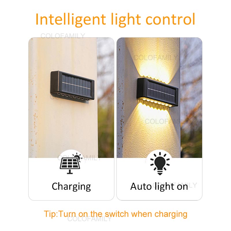 Bộ 2 / 4 / 6 / 8 / 10 Đèn Led Năng Lượng Mặt Trời Chống Thấm Nước Trang Trí Sân Vườn