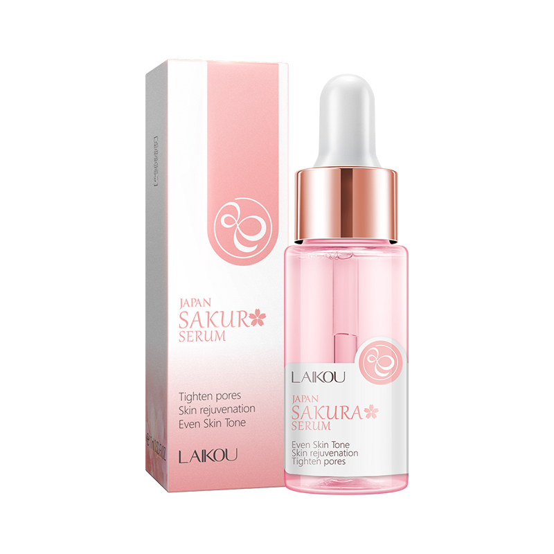 Laikou serum sakura Se Khít Lỗ Chân Lông Làm Trắng Da 17ml