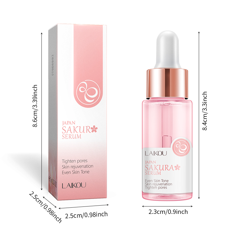Laikou serum sakura Se Khít Lỗ Chân Lông Làm Trắng Da 17ml