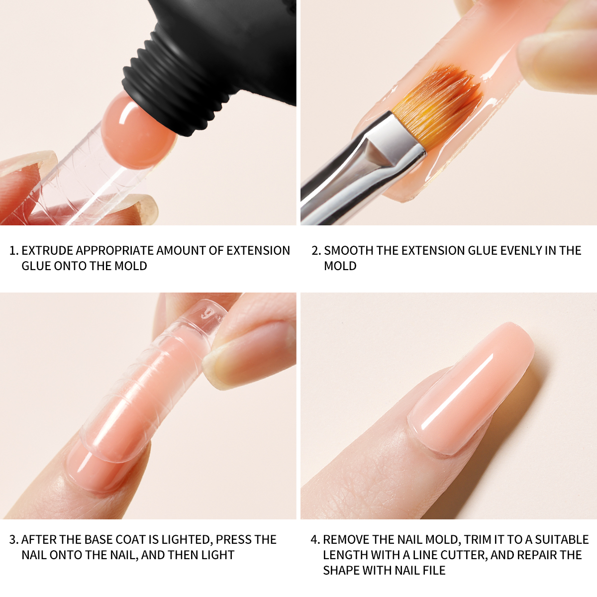Gel Nối Dài Móng Tay 15ml Chất Lượng Cao