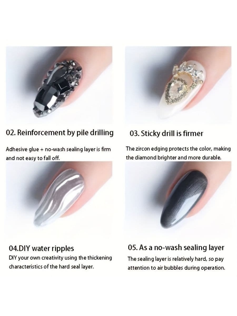 Keo Dán Móng Giả Đính Đá Trang Trí Nghệ Thuật diy