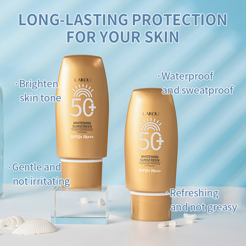 Laikou Kem Chống Nắng spf50 pa + + + uv 50g Làm Trắng Da Toàn Thân