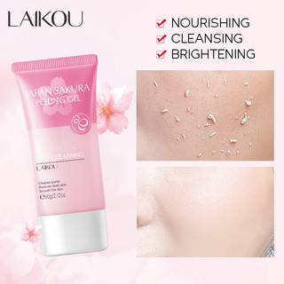 Gel Tẩy Tế Bào Chết laikou Nhật Bản 60g Tẩy Tế Bào Chết Chăm Sóc Da