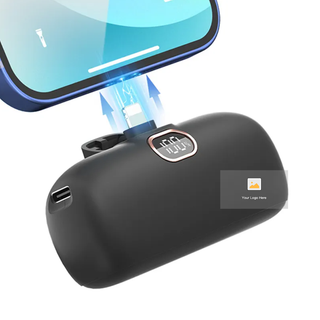 Sạc dự phòng mini 5000mah 5000mah tiện dụng cho samsung iphone 14 13 12