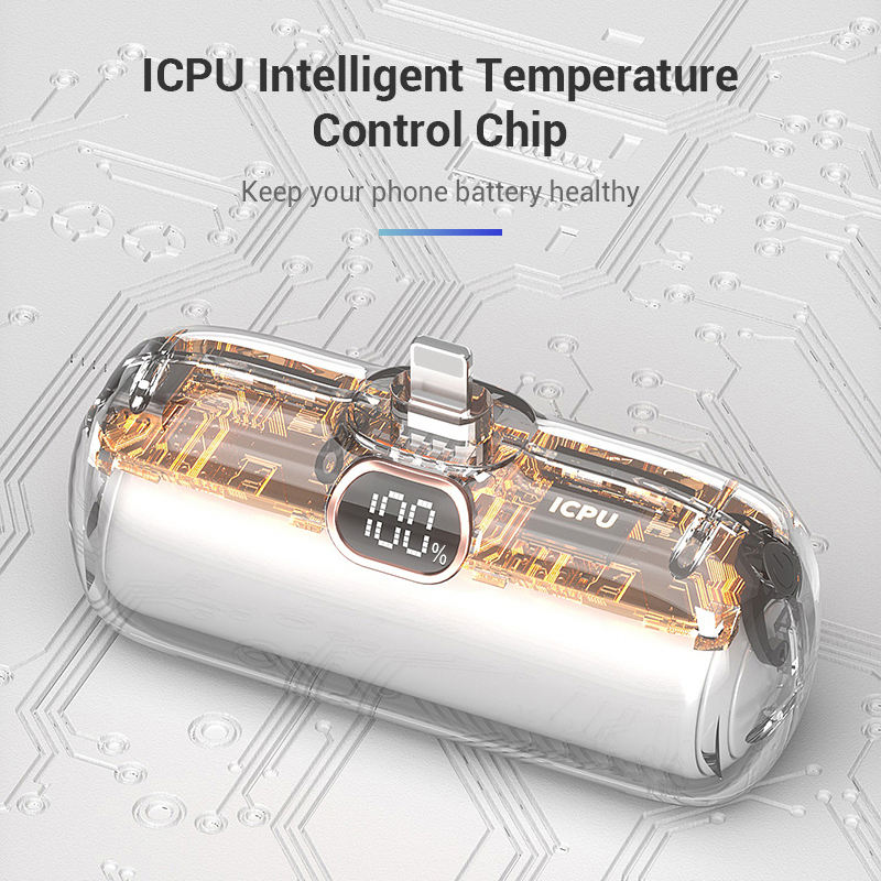 Sạc Dự Phòng mini 5000mah 5000mah Tiện Dụng Cho samsung iphone 14 13 12