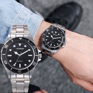 Đồng Hồ quartz Nam Dây Thép Hợp Kim Thời Trang