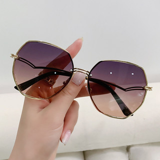 Kính Mát Tròng Màu gradient Thời Trang Cho Nữ