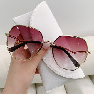 Kính Mát Tròng Màu gradient Thời Trang Cho Nữ