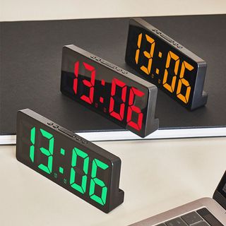 Đồng Hồ Báo Thức Kỹ Thuật Số Màn Hình LED Hiển Thị Nhiệt Độ / Ngày Tháng Để Bàn Trang Trí Nhà Cửa