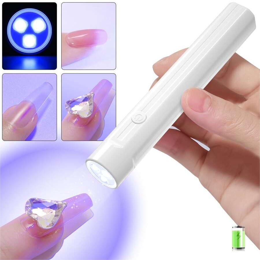 Đèn Móng Tay Sạc, Đèn Led Làm Móng Tay Di Động Bút Đèn Móng Tay Mini Đèn Cho Móng Tay Giả Máy Sấy Đèn Cho Móng Tay Móng Tay Móng Chân Gel Ba Lan Đèn Led