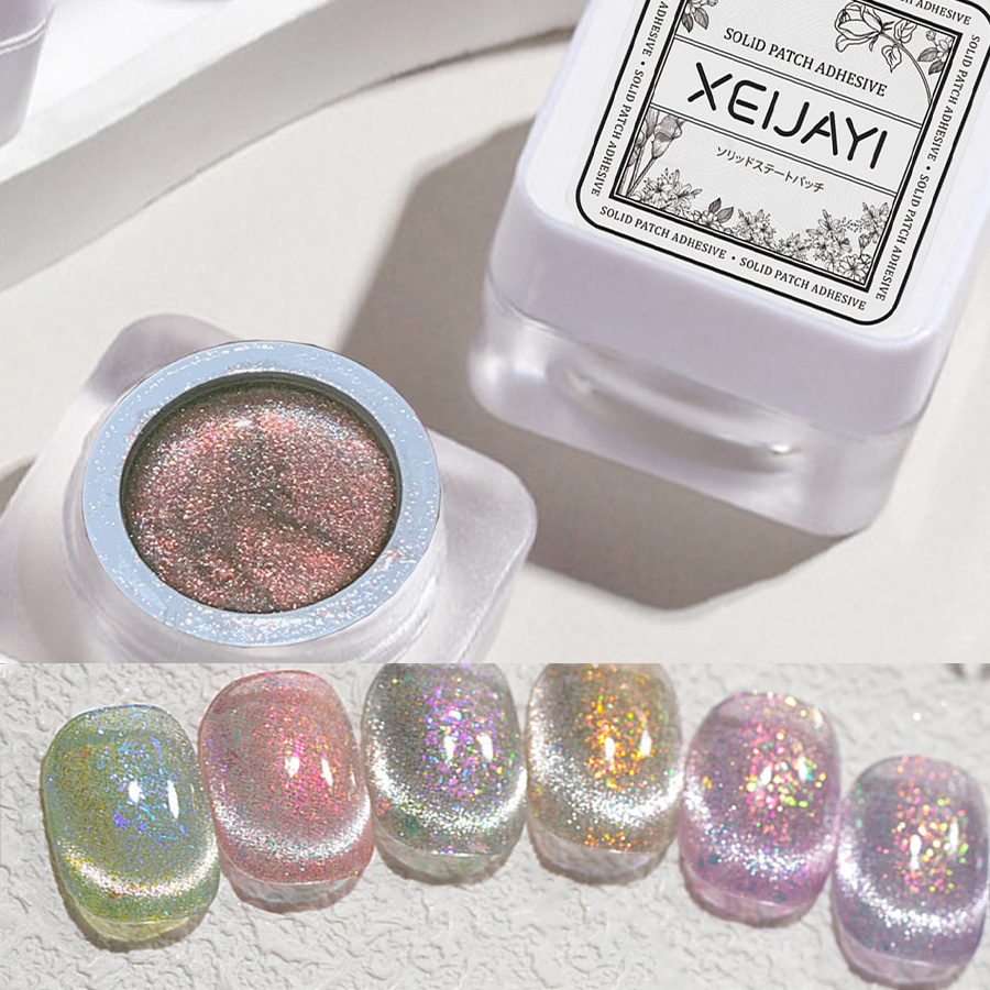 Gel Đánh Bóng Móng Tay Mắt Mèo Lấp Lánh Từ Tính Chống Tia uv