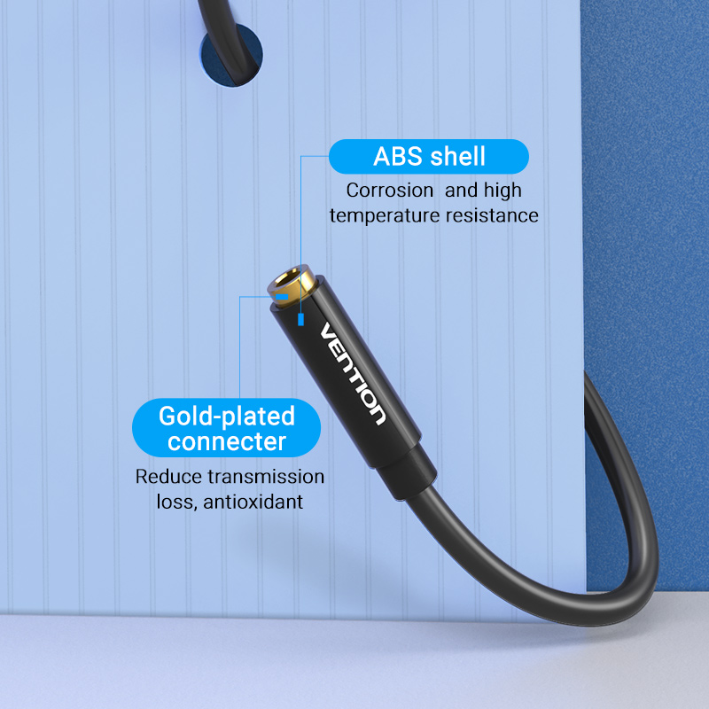 Vention Dây Cáp Âm Thanh Nối Dài Jack 3.5mm