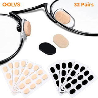 Set 32 Cặp / 32 Cặp Đệm Mũi Mắt Kính Bằng Xốp Mềm Tự Dính Không Trượt