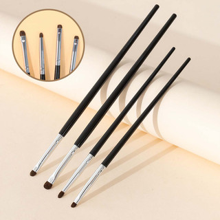 Set 4 cọ trang điểm mắt sợi lông thú