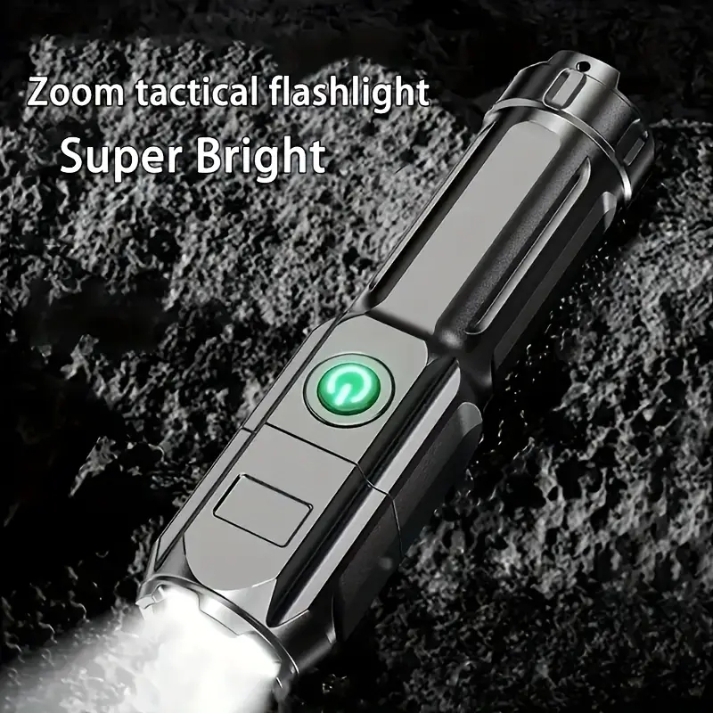 Đèn Pin led Siêu Sáng Có Thể Sạc Lại Siêu Bền Tiện Dụng Cho Gia Đình