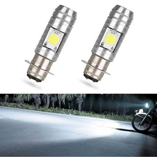 Bóng Đèn Pha led 900 lumens p15d cob 12w Ánh Sáng Trắng Dành Cho Xe Mô Tô