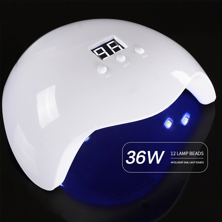 Đèn led uv 36w 36w Chuyên Dụng Hong Khô Sơn Móng Tay