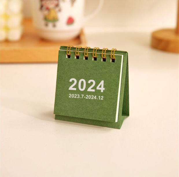 Lịch Năm 2024 Mini Để Bàn Thiết Kế Sáng Tạo Trang Trí Văn Phòng