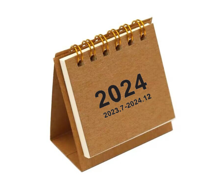 Lịch Năm 2024 Mini Để Bàn Thiết Kế Sáng Tạo Trang Trí Văn Phòng
