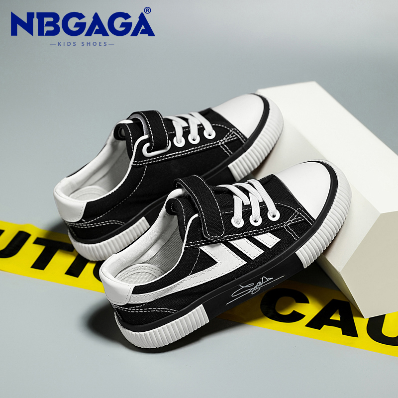 Giày Vải canvas Cổ Thấp Đơn Giản Mẫu Mới Dành Cho Bé Trai Bé Gái size 27-36
