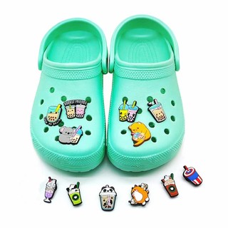 Set 12 Phụ Kiện Trang Trí Giày / Đi Biển Hình Động Vật Hoạt Hình Dễ Thương