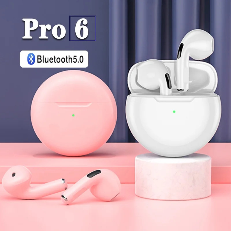Tai nghe không dây air pro 6 tws Có mic Cho xiaomi pro6