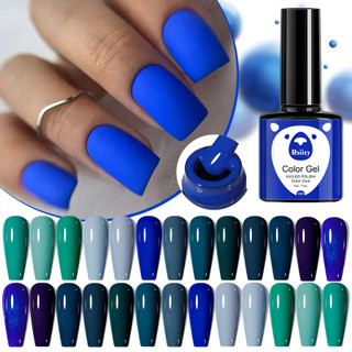 1 lọ sơn móng tay gel uv 7.3ml màu xanh dương