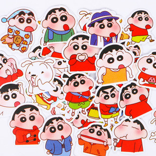 Bộ 40 sticker shin-chan dễ thương dán trang trí sổ tay diy