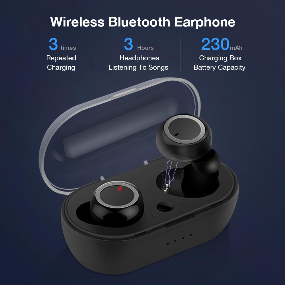 Tai Nghe bluetooth hifi y50 2023 Mới y50 Chống Ồn Cho Điện Thoại Thông Minh pk i7s y30