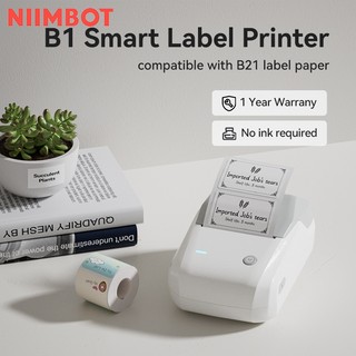 Máy in nhãn NIIMBOT B1 Máy in nhãn di động thông minh Inkless