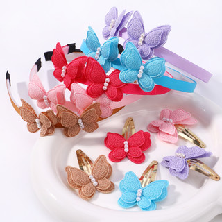 Set 3 kẹp tóc hình nơ xinh xắn dành cho bé gái