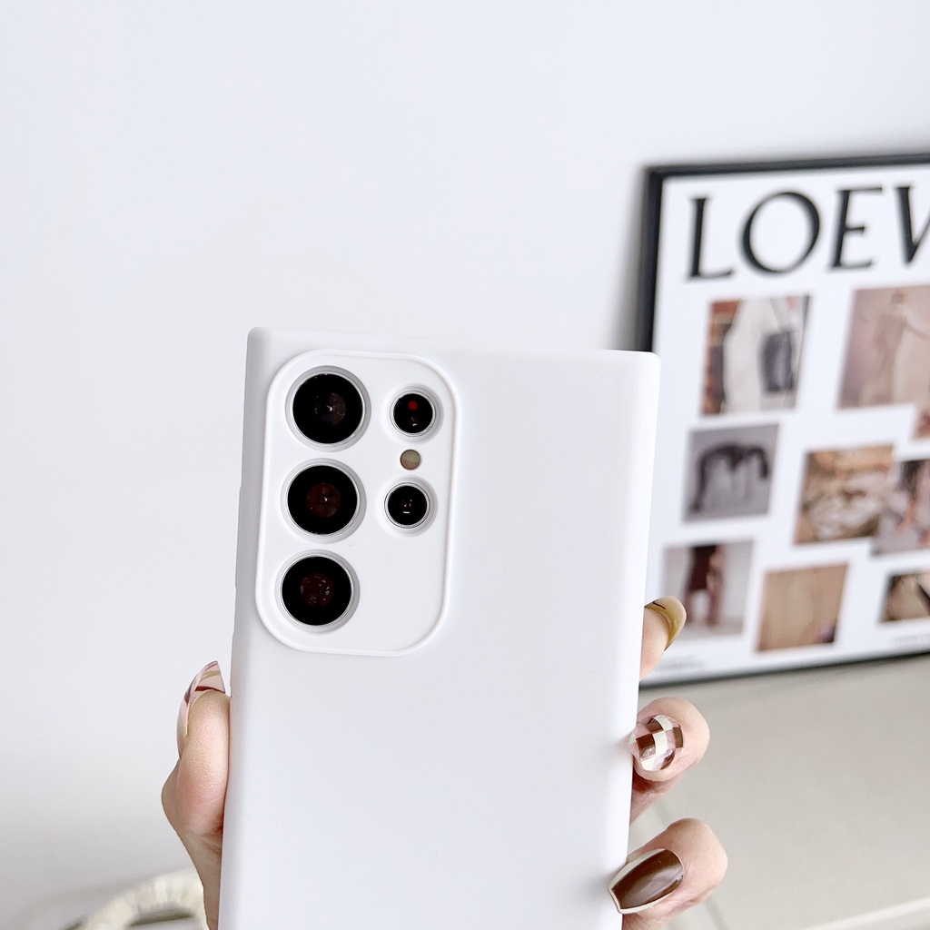 Ốp Lưng Silicone Cho Samsung Galaxy S23 S22 Ultra S23 Plus