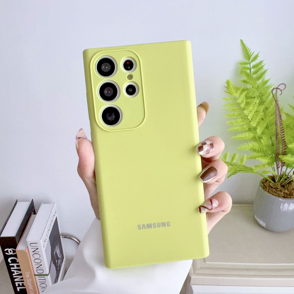 Ốp Lưng Silicone Cho Samsung Galaxy S23 S22 Ultra S23 Plus