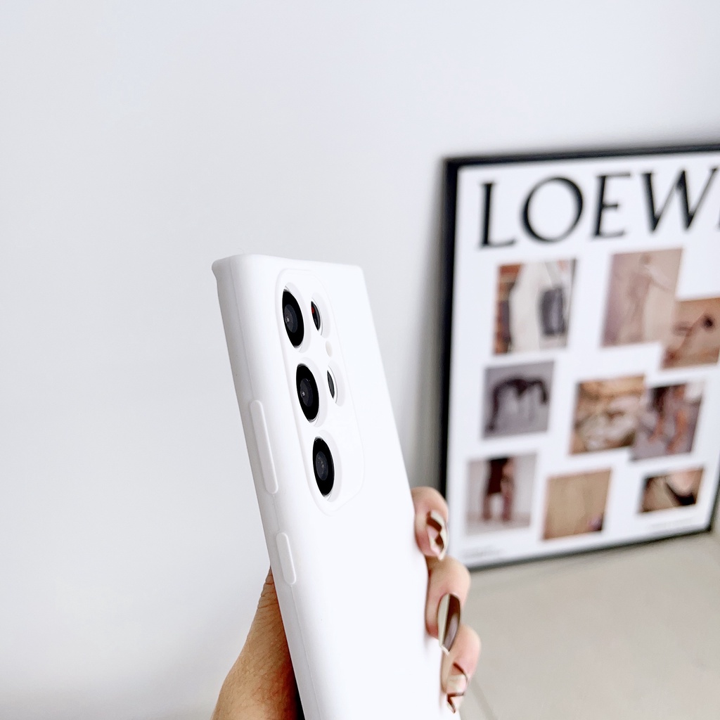 Ốp Lưng Silicone Cho Samsung Galaxy S23 S22 Ultra S23 Plus