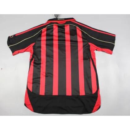 Áo Thun Ngắn Tay Phong Cách retro Thời Trang 2006 2007 ac milan