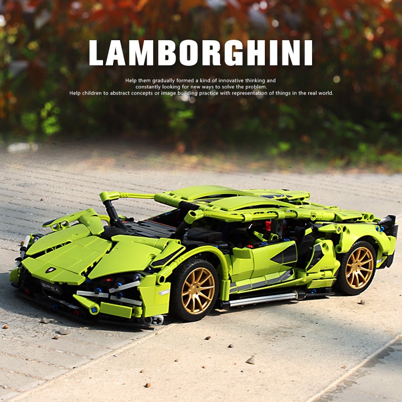 Mô Hình Xe Hơi lamborghini Si N fkp 37 technic  Tỉ Lệ 1: 14