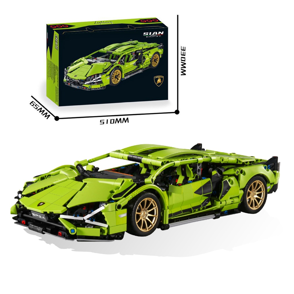 Mô Hình Xe Hơi lamborghini Si N fkp 37 technic  Tỉ Lệ 1: 14
