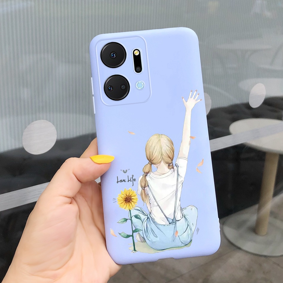Ốp Điện Thoại Silicon TPU Mềm Cho Honor X7a 2023 Huawei Honor X7a 4G RKY-LX2 HonorX7a