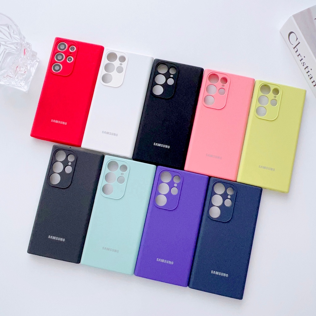 Ốp Lưng Silicone Cho Samsung Galaxy S23 S22 Ultra S23 Plus