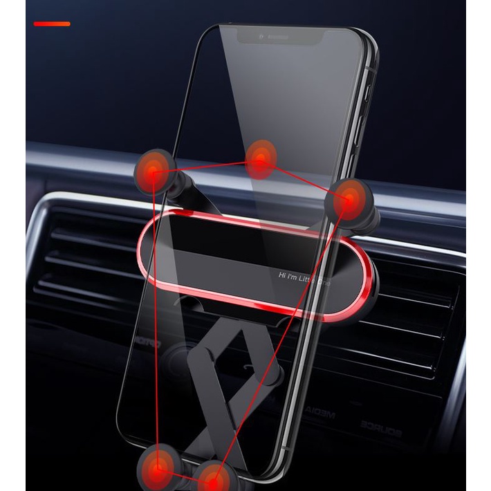Giá Đỡ Điện Thoại Gắn Khe Điều Hòa Xe Hơi Tiện Dụng