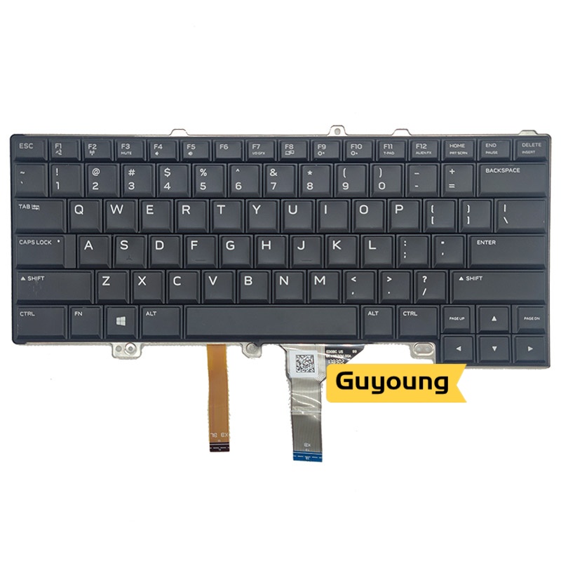 ALIENWARE Bàn PhíM YJX 13 R3 15 R3 15 R4 14 R4 P69F P81G Cho MáY TíNh BảNg DELL NSK-ED0BC