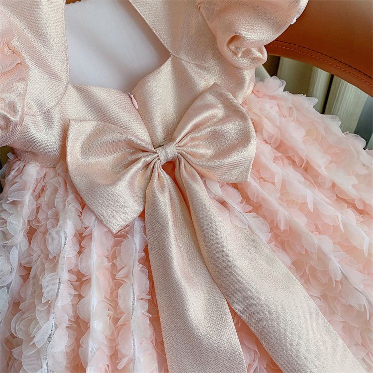 Đầm Công Chúa Mùa Hè 2023 Tay Phồng Siêu Cổ Tích Mẫu 23 Seckill Influencer Thời Trang Mùa Hè Mới Cho Bé Gái